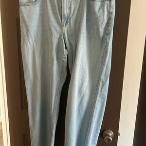 Abercrombie & Fitch Sky Blue Straight Leg Jeans